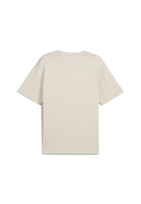 Camisa Deportiva Puma Original Ess Relaxed No 1 Beige Hombre