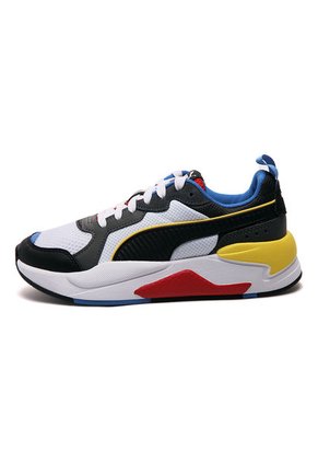 Tenis Lifestyle Blanco-Azul-Rojo-Amarillo-Negro Puma X Ray Jr