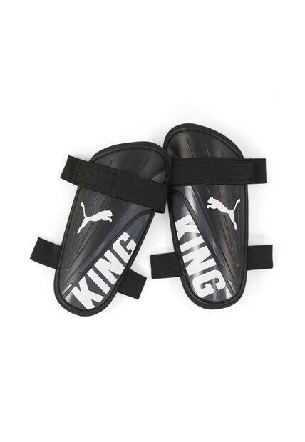 Canilleras Con Correas Puma Original King Strap Negro Hombre