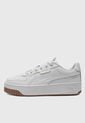Tenis Lifestyle Blanco-Marrón PUMA Carina Street Lux de Puma