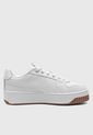 Tenis Lifestyle Blanco-Marrón PUMA Carina Street Lux de Puma