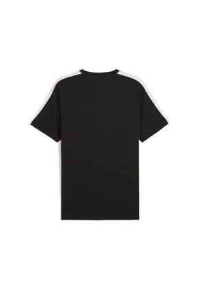 Tshirt Puma Original T7 Manga Corta Logo Negro Para Hombre
