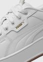 Tenis Lifestyle Blanco-Marrón PUMA Carina Street Lux de Puma