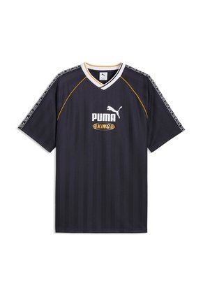 Camisa Deportiva Puma Original King Relaxed Azul Para Hombre