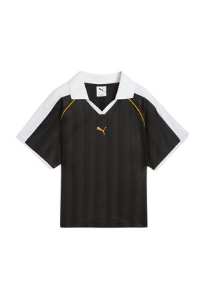 Camisas Deportivas Puma Original T7 Relaxed Negro Para Mujer