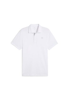 Camisa Tipo Polo Puma Original Pure 2.0Lc Blanco Para Hombre