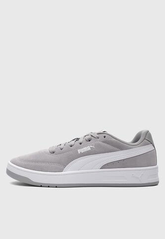 Tenis PUMA Court Classic Gris Puma