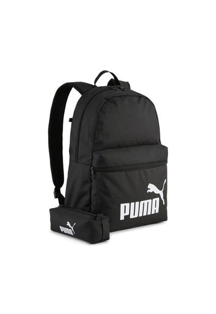 Morral Marca Puma Phase Backpack Set Original Negro Hombre