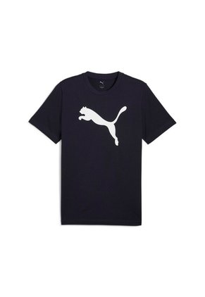 Camisas Deportivas Puma Originales Ess Logo Azul Para Hombre