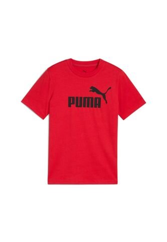 Camisa Deportiva Puma Original Ess No 1 Logo Rojo Niños Puma
