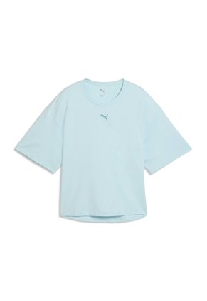 Camisa Deportiva Puma Original Cloudspun Relaxed Azul Mujer