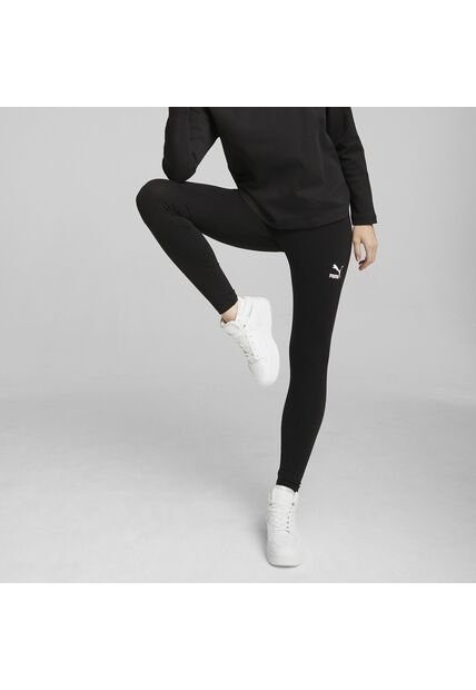 Leggings Puma Original Classics High Waist Negro Para Mujer