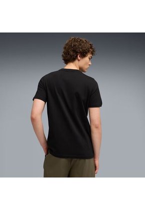 Camisa Deportiva Puma Ferrari Sportswear Shield Negro Hombre