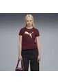 Tshirt Puma Original Essentials Metallic W Rojo Para Mujer de Puma