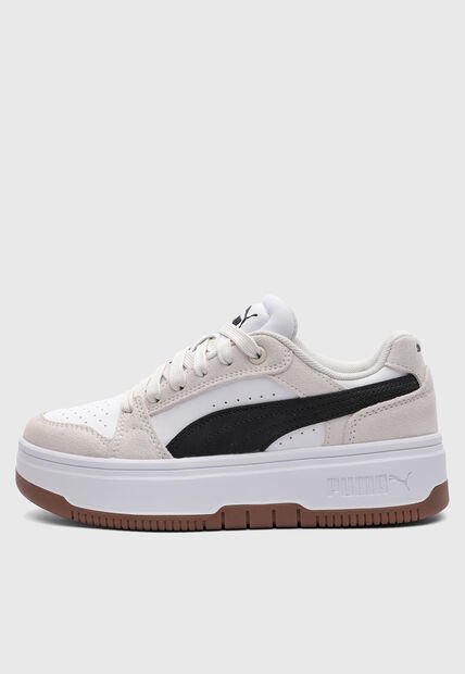 Tenis PUMA Rebound Femme Low SD Blanco