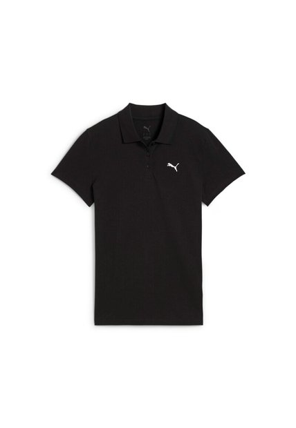 Camisas Tipo Polo Puma Originales Ess Logo Negro Mujer