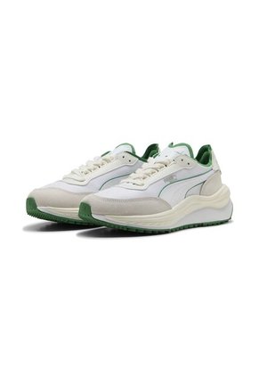 Tenis Deportivos Marca Puma Rider Elite Blanco/ Beige Hombre