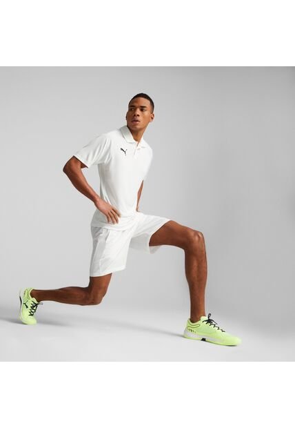 Camisa Tipo Polo Puma Teamliga Multisport Blanco Para Hombre