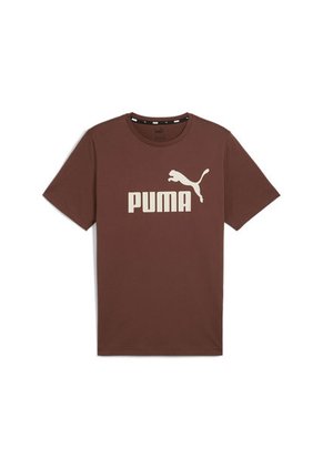 Camisa Tshirt Marca Puma Original Café Hombre Ess Logo Tee
