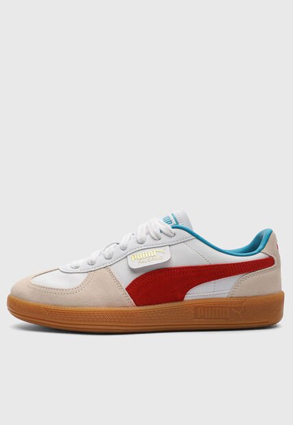 Tenis PUMA Palermo Leather Blanco