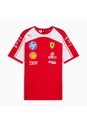 Camisa Deportiva Puma Originales Ferrari HP Rojo Para Hombre