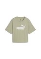 Camisa Deportiva Puma Original Ess Cropped Verde Para Mujer de Puma