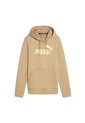 Hoodie Puma Originals Ess Metallic Logo Tr Blanco Para Mujer de Puma