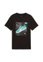 Camisa Deportiva Puma Original Graphics IV B Negro Para Niño de Puma