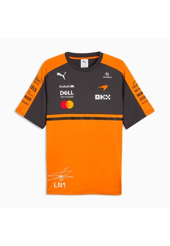 Camisa Deportiva Puma Original Mclaren Norris Naranja Hombre Puma