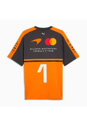 Camisa Deportiva Puma Original Mclaren Norris Naranja Hombre