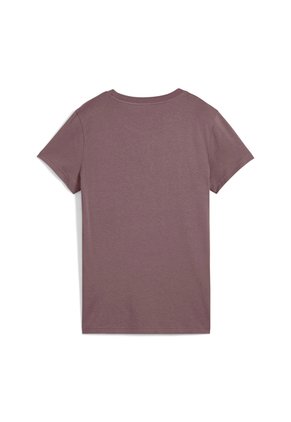 Camisas Deportivas Puma Ess Metallic No. 1 Logo Marrón Mujer