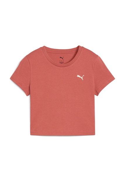 Tshirt Puma Original Wardrobe Ess Baby Tee W Rojo Para Mujer