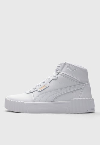 Tenis PUMA Carina 3.0 Mid Blanco Puma