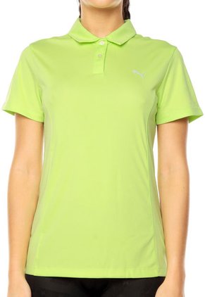 Camiseta Polo Verde Manzana Puma W Pounce