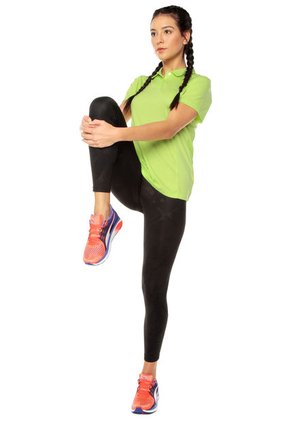 Camiseta Polo Verde Manzana Puma W Pounce