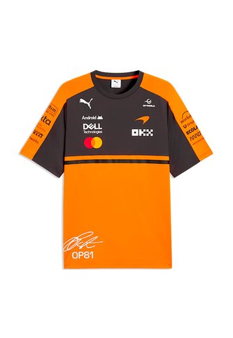 Tshirt Puma Original Mclaren Piastri Tee Naranja Para Hombre Puma