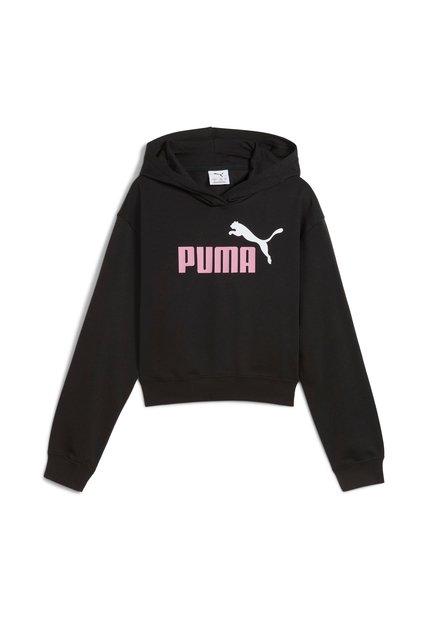 Hoodie Puma Original Ess 2 Color No. 1 Logo Negro Para Niños
