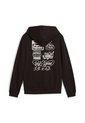 Hoodie Puma Original Essential Mid 90S Youth Negro Para Niño de Puma
