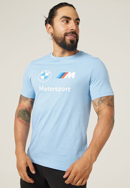 Camiseta Celeste-Blanco-Rojo Puma BMW M Motorsport ESS