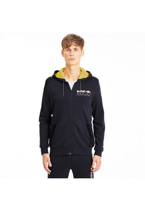 Chaqueta Azul Osc Puma Capucha Red Bull Racing Hombre