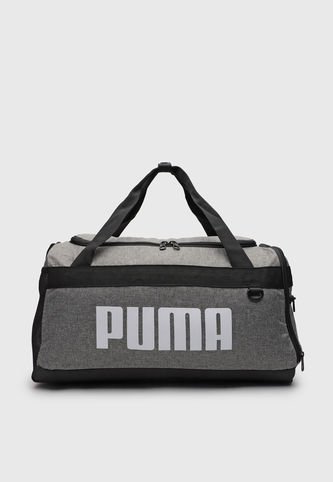 Puma - Maletín Gris-Negro-Blanco Puma Challenger Duffel
