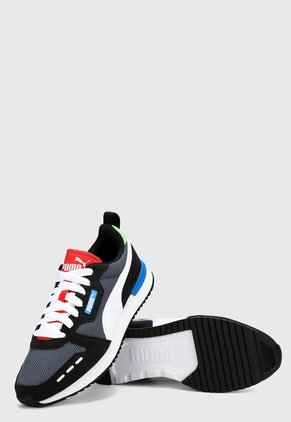 Tenis Gris-Multicolor Puma R78