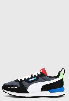 Tenis Gris-Multicolor Puma R78