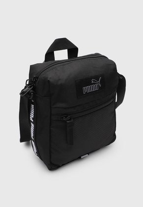 Bolso Manos Libres Negro-Blanco Puma Evo Essentials