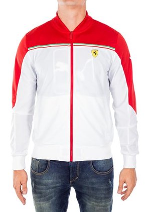 Chaqueta Puma Ferrari Blanco-Rojo
