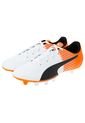 Guayo Blanco-Naranja-Negro Puma EvoSpeed 5.5 Fg Jr de Puma