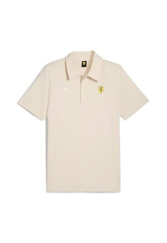 Camisas Tipo Polo Puma Originales Ferrari Beige Para Hombre Puma