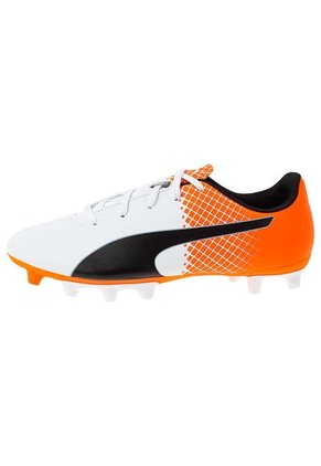 Guayo Blanco-Naranja-Negro Puma EvoSpeed 5.5 Fg Jr