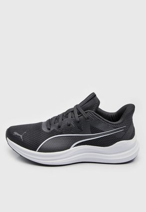 Tenis Running Negro-Blanco Puma Reflect Lite