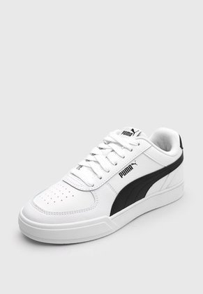 Tenis Lifestyle Blanco-Negro Puma Caven